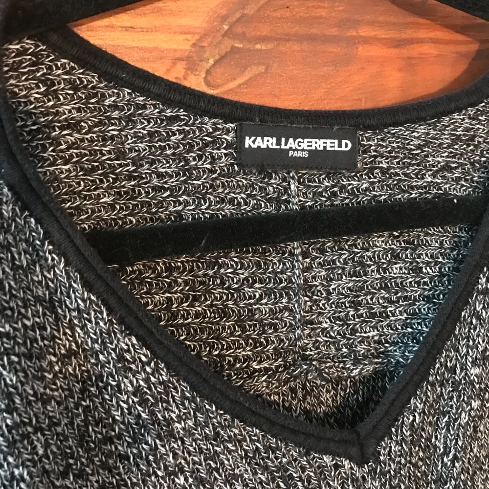 Karl Lagerfeld Oversized Chunky Knit Sweater